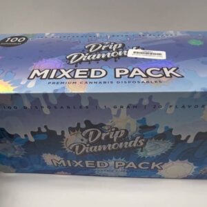 Drip Diamond Disposables 1G – 100 Packs Box If you’re wondering where to buy drip diamonds in bulk, the drip diamonds website is your go-to source.