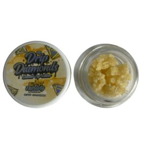 Drip Diamonds Butter Frosting– 3.5 G Drip diamonds are high-quality cannabis concentrates that offer a unique experience thanks to their potent THCA diamond