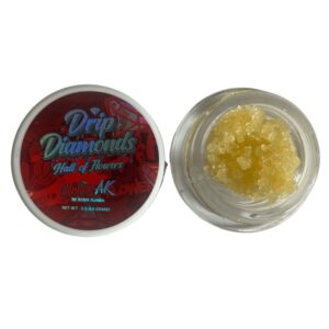 Drip Diamonds – Cherry AK – 3.5G Drip diamonds are highly concentrated cannabis products that consist of THCA diamonds, known for their exceptional purity