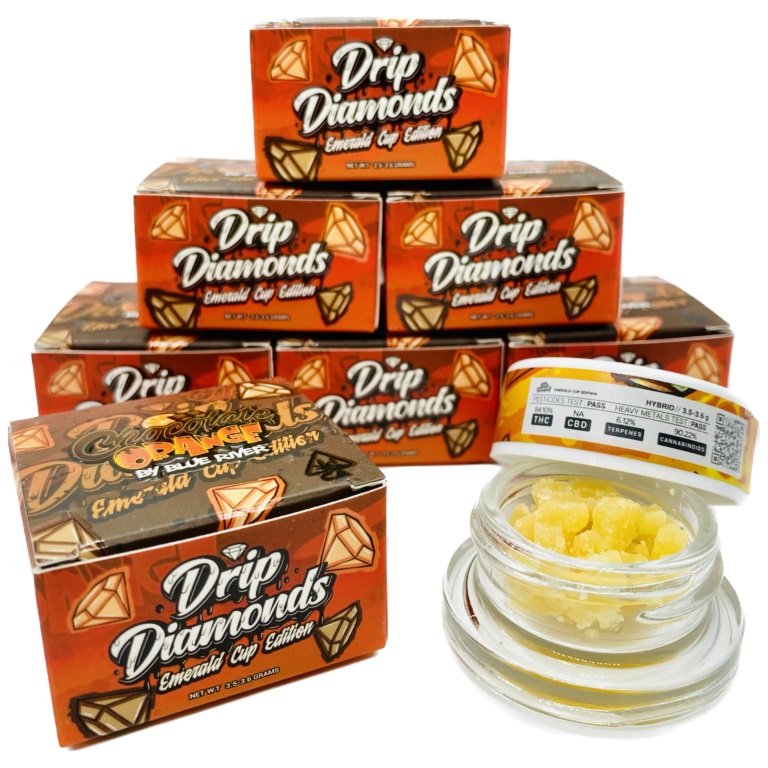 Drip diamonds – Chocolate Orange 10 Jars If you’re wondering drip diamonds how to use them, there are several methods to enjoy this delectable concentrate.