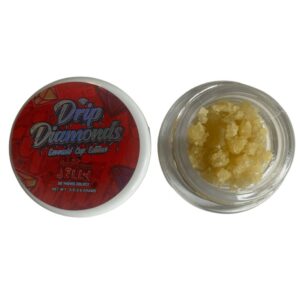 Drip Diamonds – Strawberry Jelly – 3.5 G Wondering about the drip diamonds price? Premium concentrates like Strawberry Jelly may come at a higher cost.