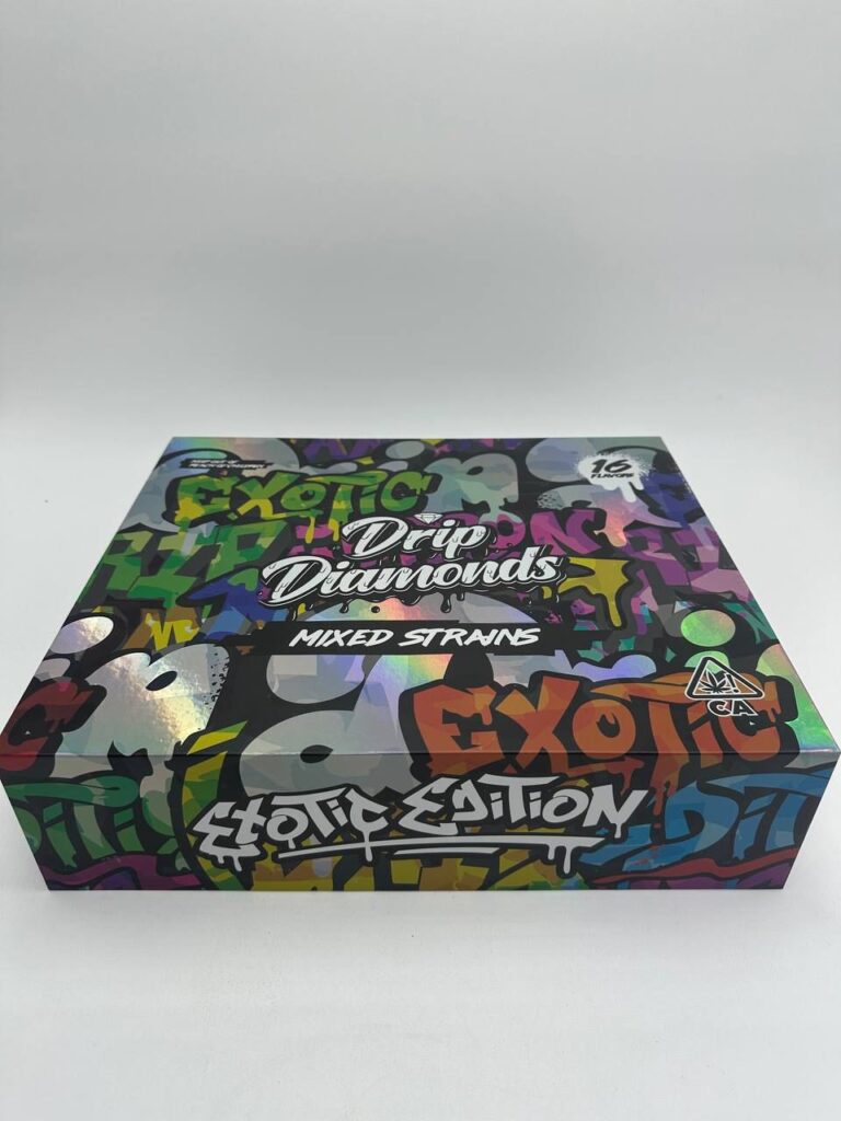Drip Diamonds Pound Box – Exotic Edition You can find Drip Diamonds Pound Box and other drip diamonds products at dispensaries that stock high-end.